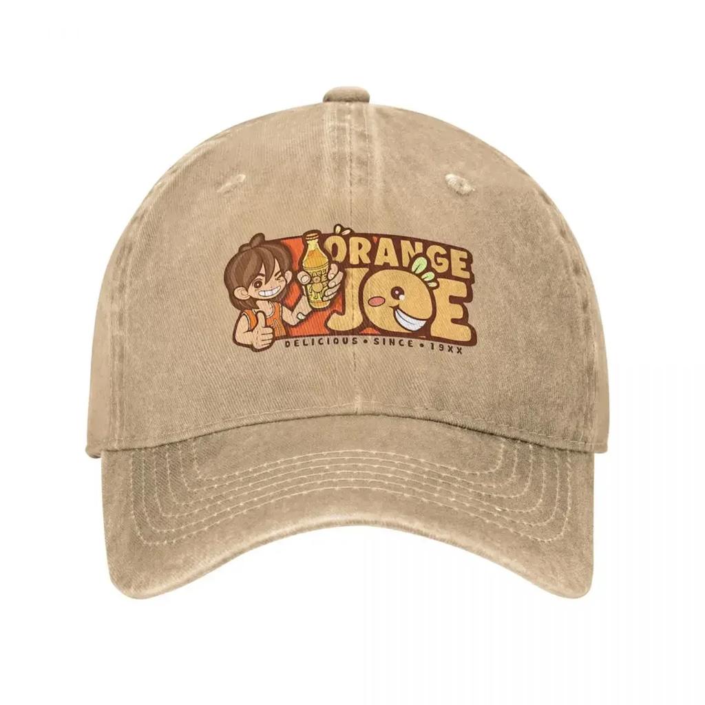 Omori Orange Joe Game Trucker Hat Outfits For Unisex Baseball Cap Vintage Headwear Snapback Caps Adjustable
