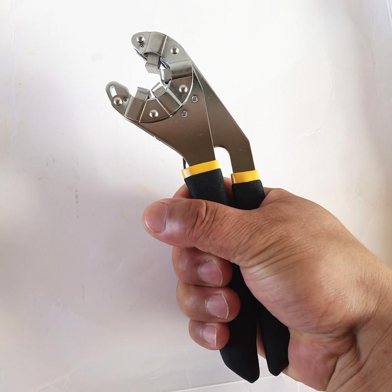 8-Inch Open-End Adjustable Wrench for External Hexagon Hardware