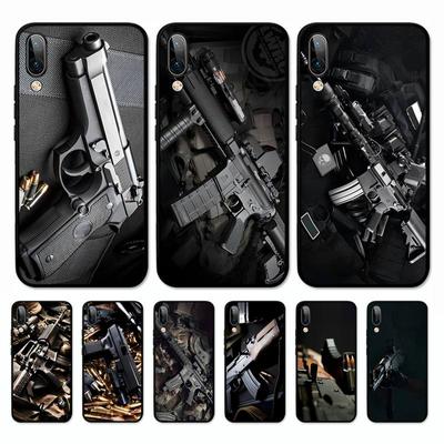 Gun and Bullet   Phone Case for Vivo Y91C Y11 17 19 17 67 81 Oppo A9 2020 Realme C3