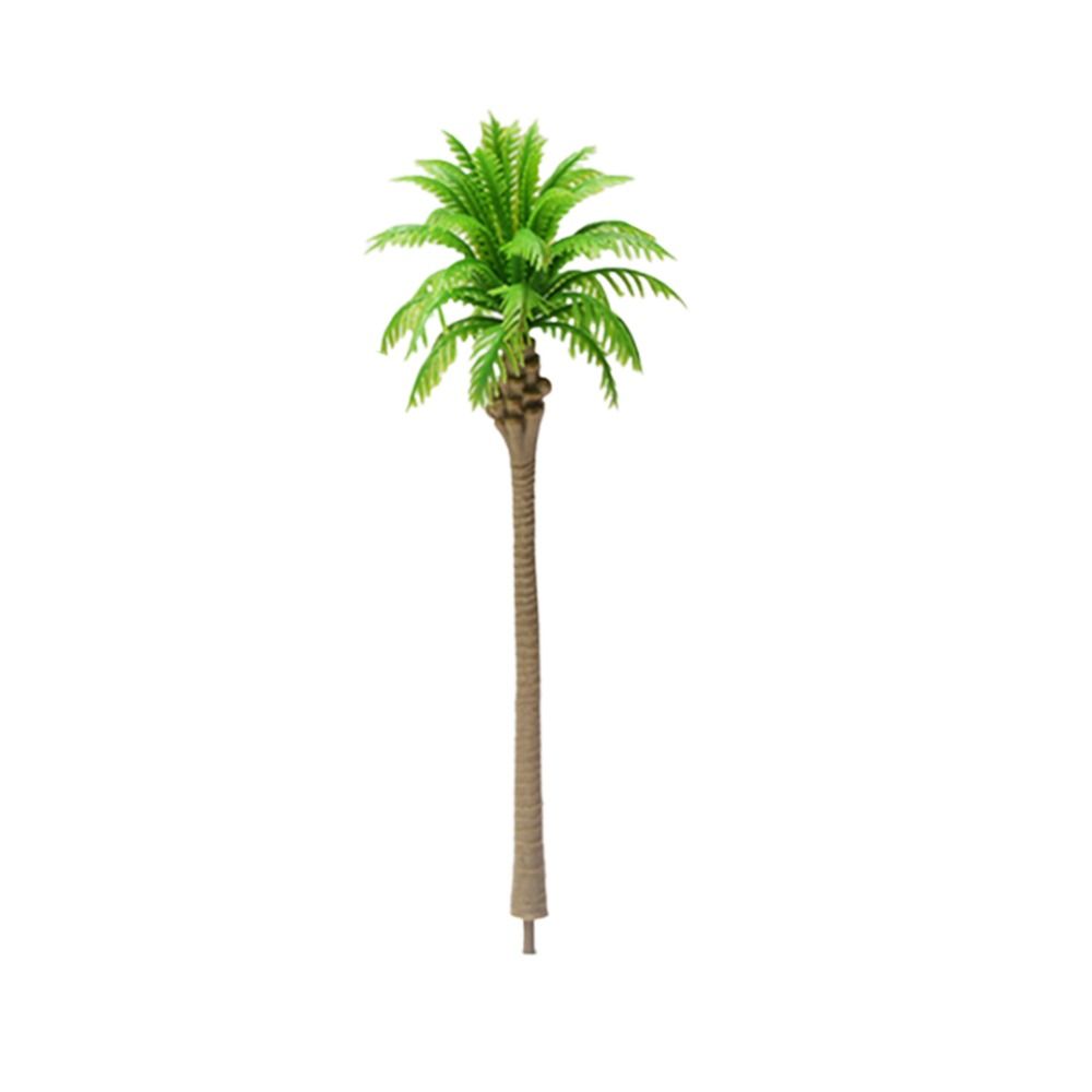 5Pcs Stereoscopic Palm Tree Model Artificial Coconut Micr Landscape  Desktop Decoration