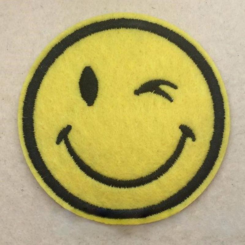 8 buc. emoji expresie Patch-uri termocolante Insignă brodată Aplicație