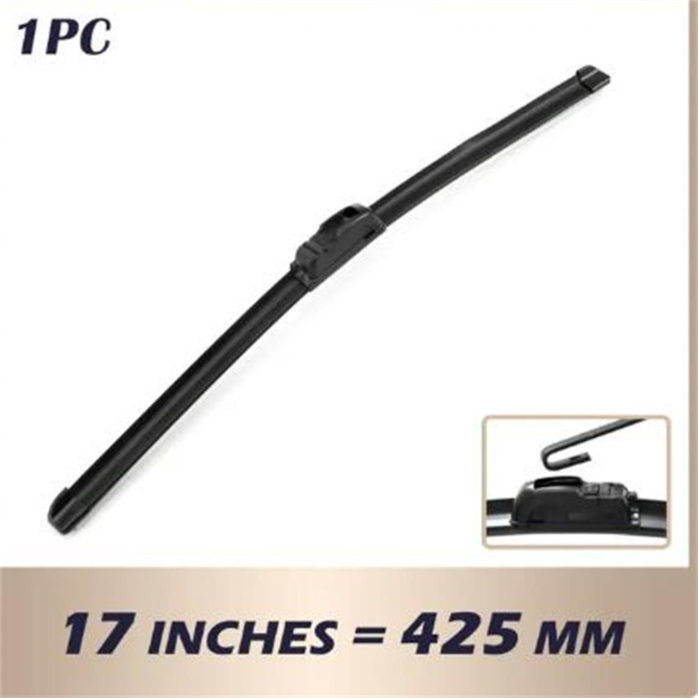 Universal U-type Car Wiper Blades Soft Rubber Windscreen Wipers Auto Windshield 14" 16" 17" 18" 19" 20" 21" 22" 24" 26" Fit Hook