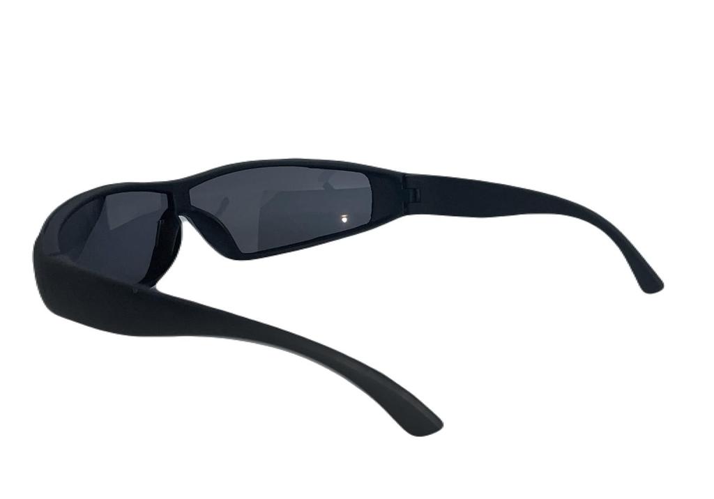 CAT'S EYE Men's Sunglasses with Black Smoke Lenses, Mellow Marble (TYPE A)