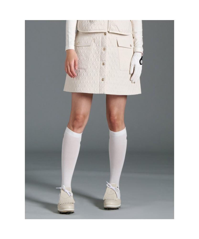 BEANPOLE GOLF Women'S Padded Quilted Culottes - Ivory