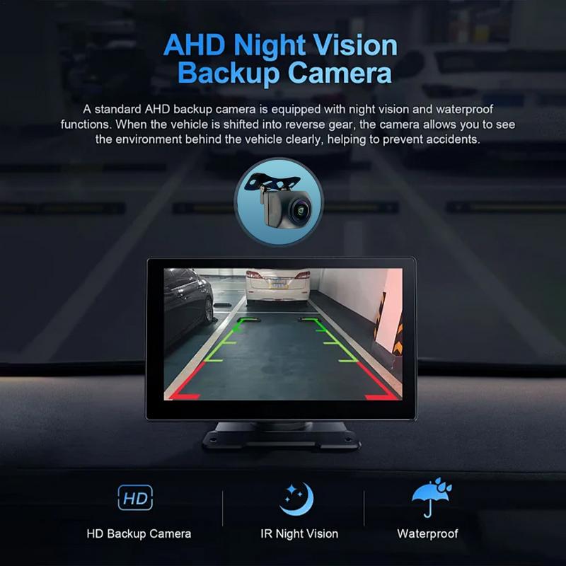 

Камера заднего вида для автомобилей AHD 1080P Передняя камера заднего вида 170 градусов Широкоугольный водонепроницаемый комплект для камеры заднего вида для автомобиля spain