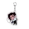 Acrylic Keychain Cartoon Character Shaped Pendant for Bags Accessories Anime Inspired Design Lightweight Durable Material