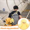 Baobaowa Doll Plush Toy Pendant Keychain Couple Doll School Bag Pendant Gift