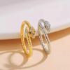 European & American Alloy Adjustable Snake Ring - Women's Animal Jewelry