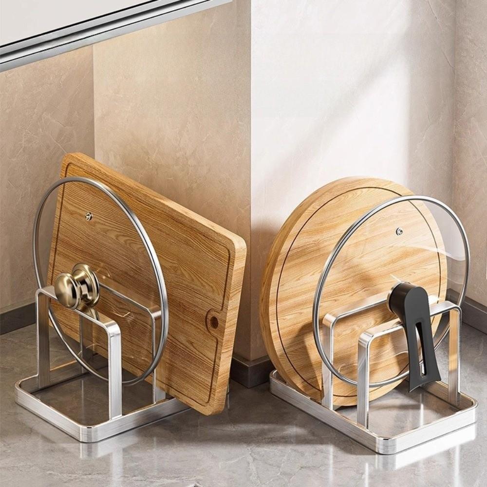 Estante para Tabla de Cortar Multicapa Metal Estable Soporte para Tabla de Cortar Ahorro de Espacio Estante para Tabla de Cortar Restaurante Cocina del Hogar