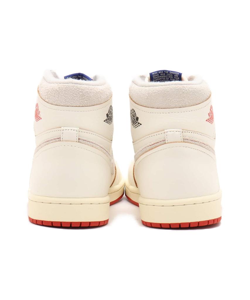 DB4612-100 Nike Air Jordan 1 Retro High OG Sail Light Bone Cinnabar (Women's)