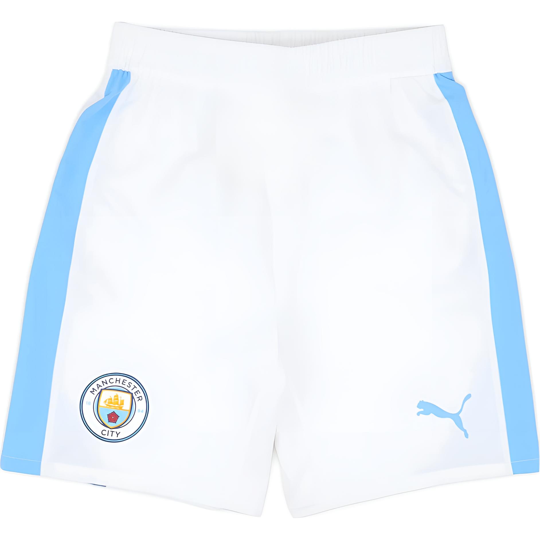 PUMA Manchester City Soccer Bottom Unisex White 770479-04 S