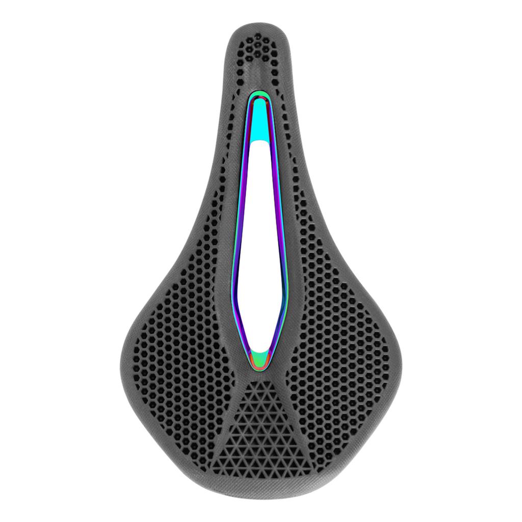 Weicher Bequemer Fahrradsattel Atmungsaktiver Mountainbike Rennradsattel Wabenförmig Wasserdicht Rutschfest Fahrradsitzkissen