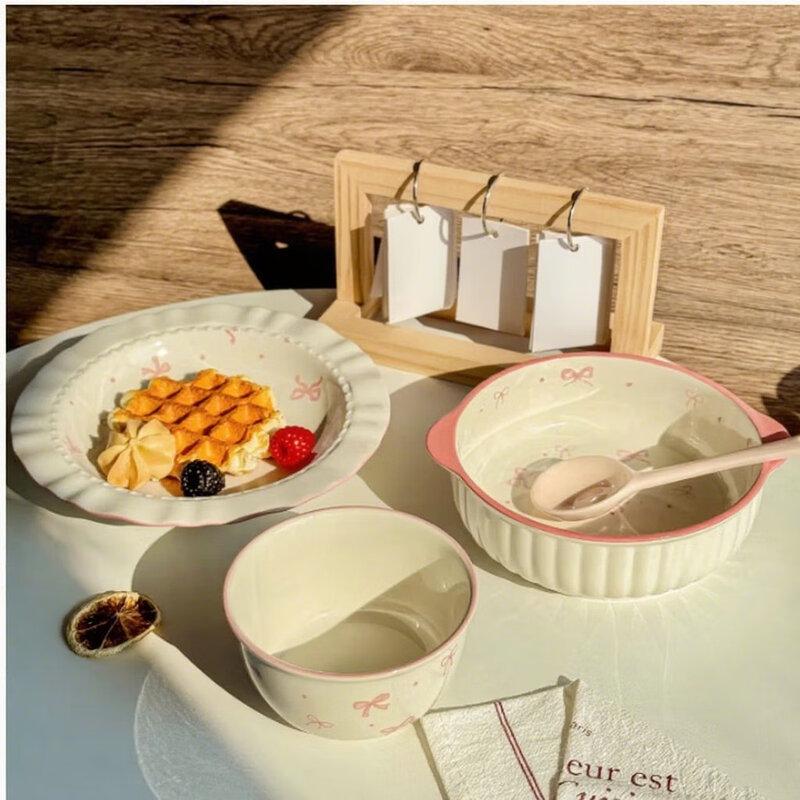 CERAMICS Creamy White 4-Piece Dinnerware Set