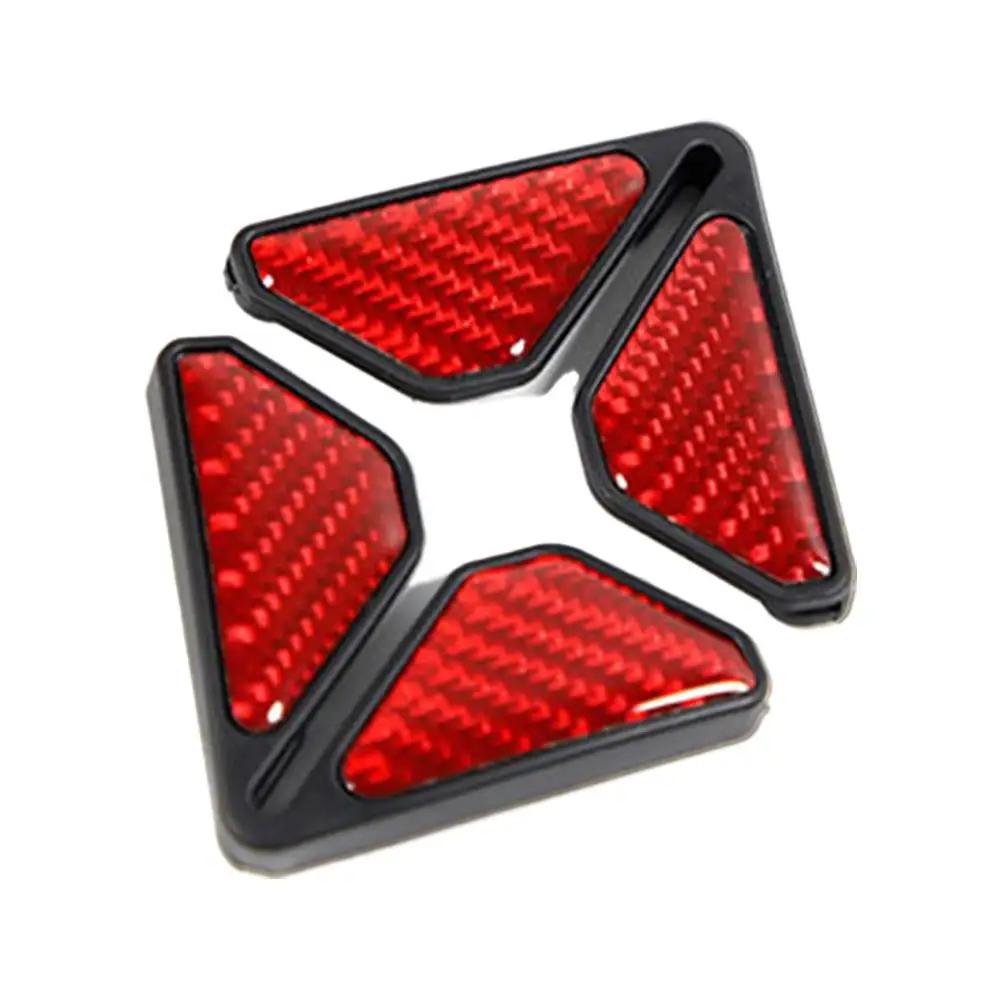 Car Door Corner Anti-collision Stickers Carbon Fiber Reflective Door Strips Door Anti-collision Corner Protector Guards Edg K5X5