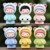 Creative Cartoon Girl Sweater Doll With Resin Material For Kids And Bedroom Decor
