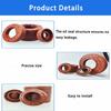 TC40/42/45FKM Skeleton Oil Seal Double Lip Spring High Temp Wear Resistant