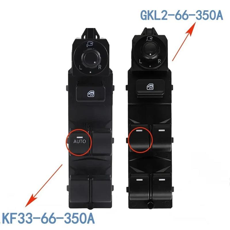 Front Left Electric Window Control Switch GKL2-66-350A for Mazda 6 2014-2016 KF33-66-350A for 2012- Mazda CX-5 14+12P