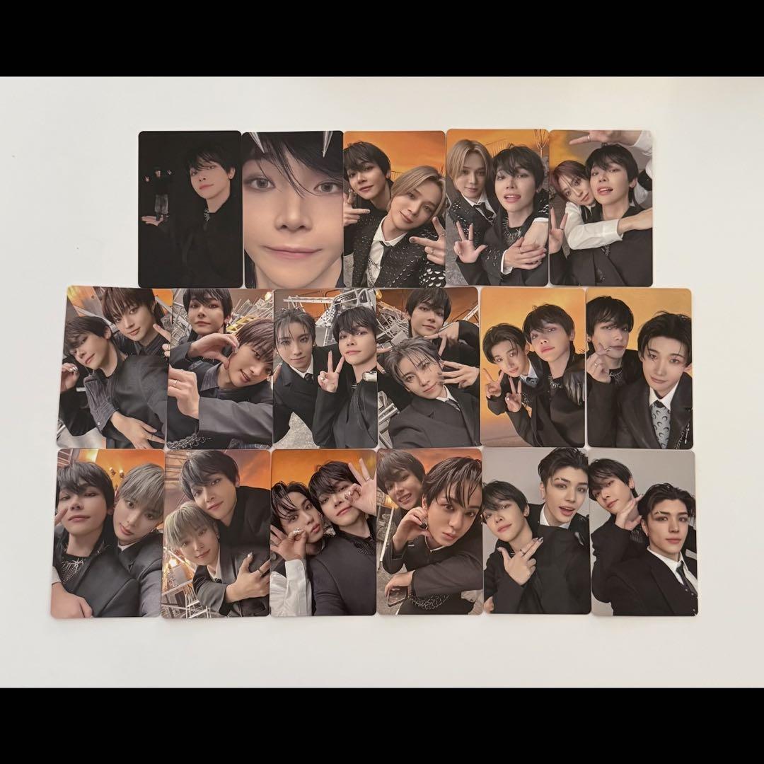 

[USED] &TEAM Moon Wolf Unit Trading Card Nicholas Semi-Complete