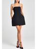 2025 Sommer Sexy Perlen-Träger-Minikleid für Damen - Einfarbig, Europäischer & Amerikanischer Stil