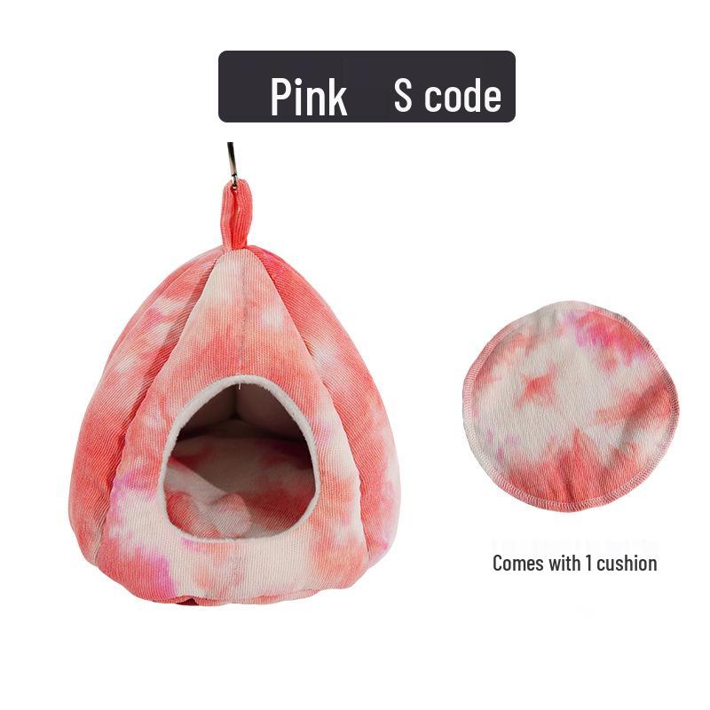 

Parrot Winter Warmth Tiger Skin Nest for Breeding and Sleeping - Cold Protection.