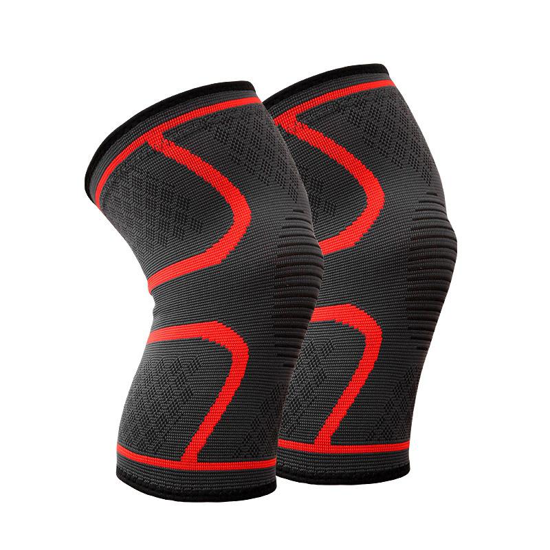 

Наколенник на колено, эластичный, нескользящий, дышащий, влагоотводящий, наколенник, защита для колена в спортзале M