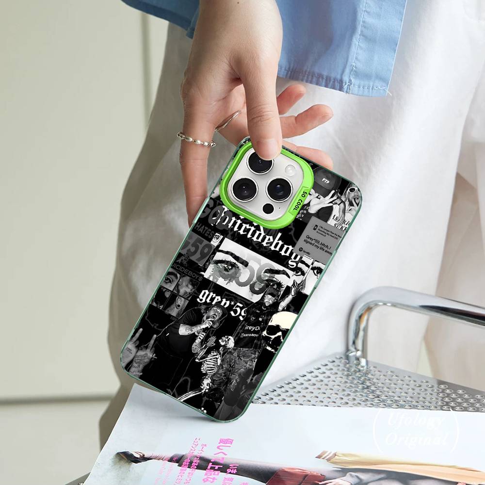 

Rap Group S-Suicideboys-S G59 Phone Case For IPhone 17 16 15 14 13 12 11 Pro MAX Plus Color Matte Back Cover iPhone 13