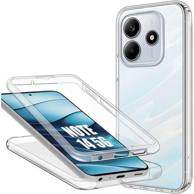 Case for Xiaomi Redmi Note 14 5G (not for 4G) Transparent Full Protection