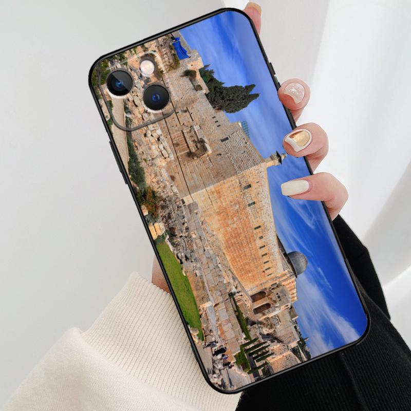 Jerusalem Western Wailing Wall Phone Case For iPhone 17 Pro Max 14 13 12 11 15 16 Pro Max mini 16 15 Plus 16e 17 Air Cover