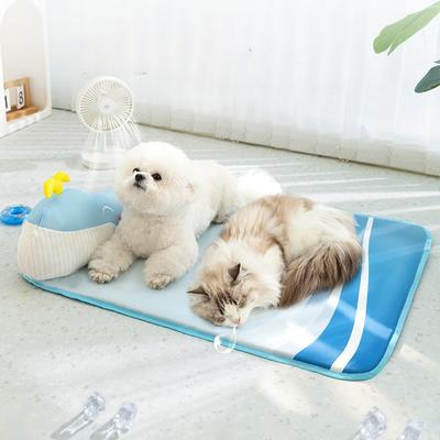 Breathable Pet Mat for Spring and Summer Cat and Dog Sleeping with Pillows Cat Bed Dog Litter Cat Litter