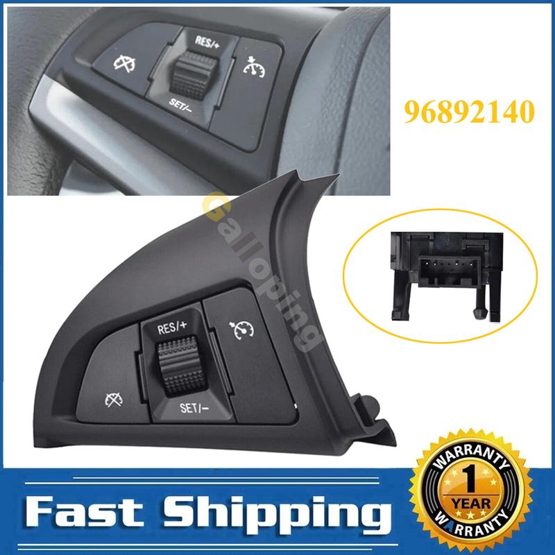 For 2012 2013 2014 2015 2016 2017 2018 Chevrolet Sonic Steering Wheel Left Cruise Control Switch Button Car Accessories 96892140