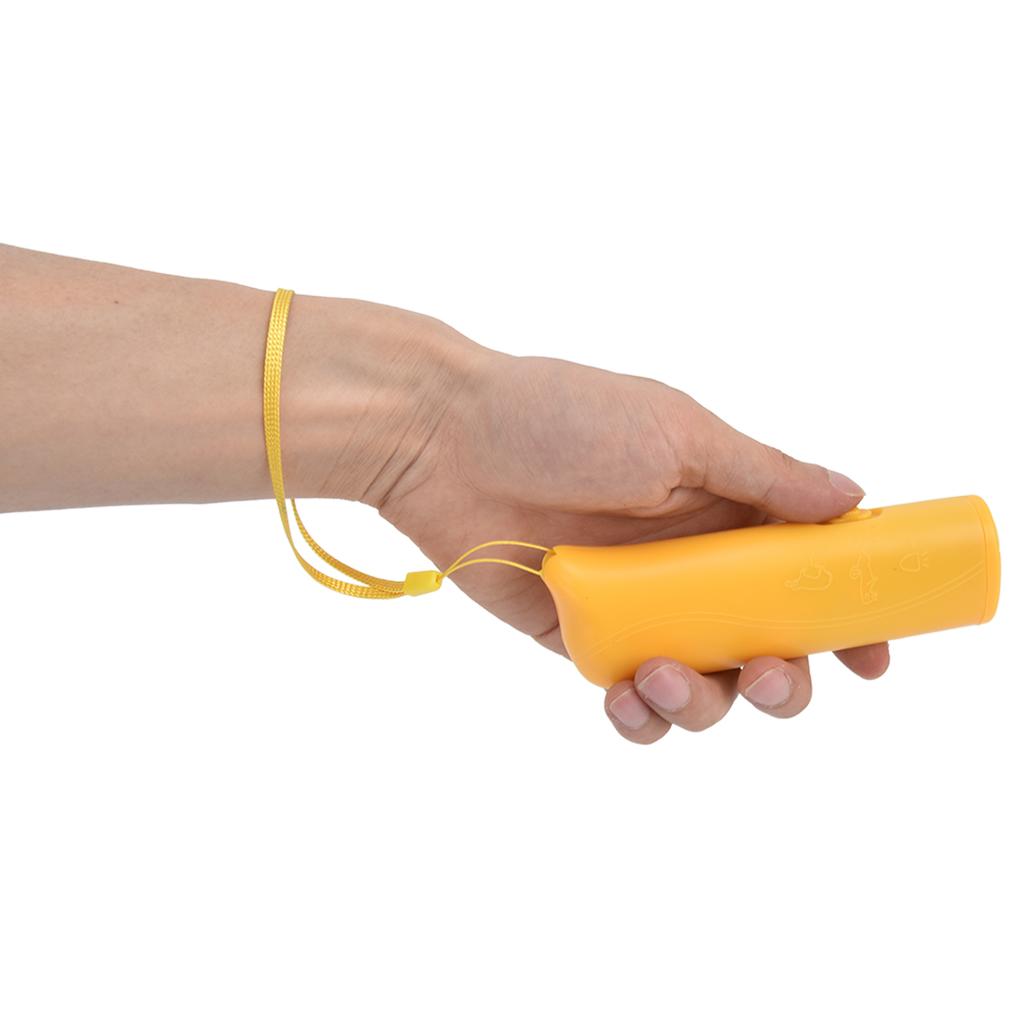 Ultrasonic Dog Trainer Device Portable Effective Dog Repeller for Barking Digging Chewing