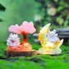 China Chic Ancient Nine Tailed Fox Blind Box Luminous Resin Figure Desktop Ornaments Mysterious Surprise Holiday Gifts