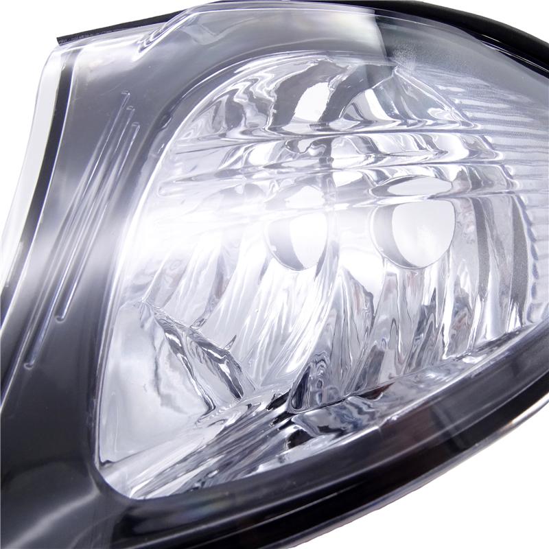 1/2 Stücke Auto LED Eckmarkierungsleuchte Standlicht Gehäuse Blinker Lampenabdeckung Für BMW 3er E46 4DR 318i 320i 325i 330i 2002-2005