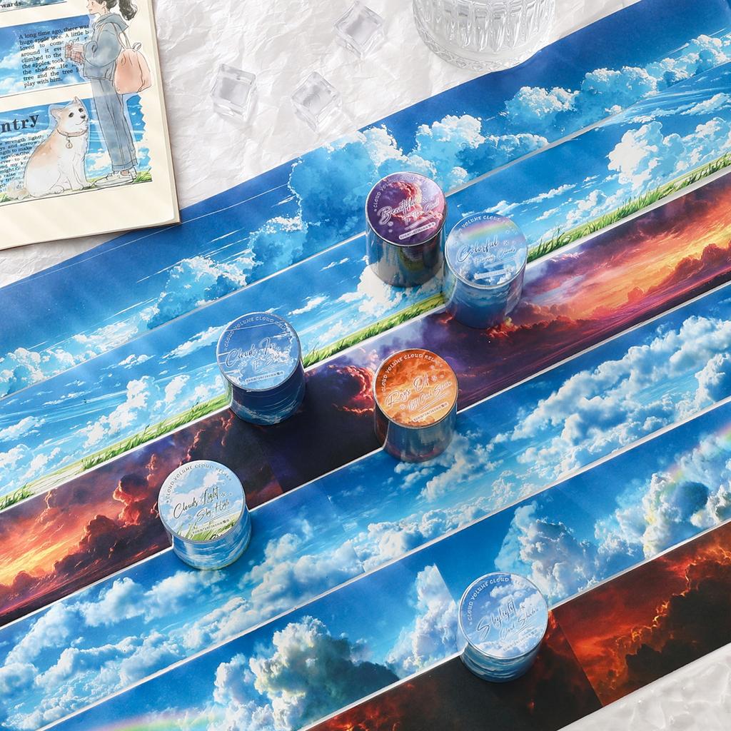 Fashionable Aesthetic Scrapbooking Tape Set With Strong Adhesive Multipurpose Decoration For Crafts And Photo Album