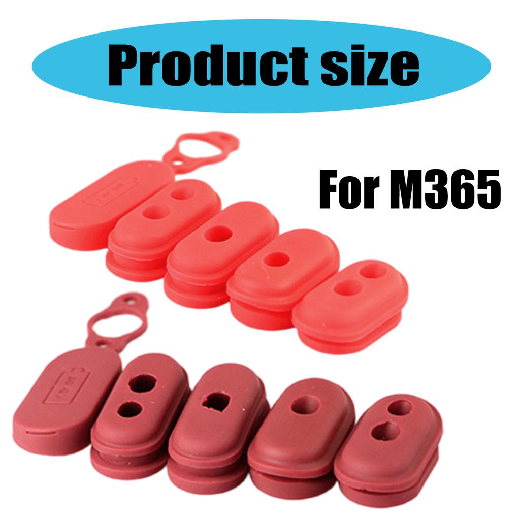 Electric Scooter Charging Interface Port Protector Flexible Silicone Electric Scooter Charging Port Dust Plug Port Cover