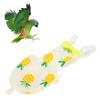 Pet Bird Cute Diaper Clothes Washable Diaper Urine Nappies Flight Suit for Mini ParrotL Pineapple