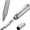 6 in 1 Multifunctional Pen Touch Screen Stylus Capacitive Pen with Screwdriver Ruler Levelgauge Refillable Ballpoint Pencil Tool