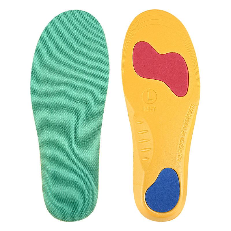 

Inner Eight-character Insoles for Children s Feet Inner and Eversion XO-shaped Legs for Babies, Flat Feet Support Shock Absorption Sports Full Pad XL/35-37