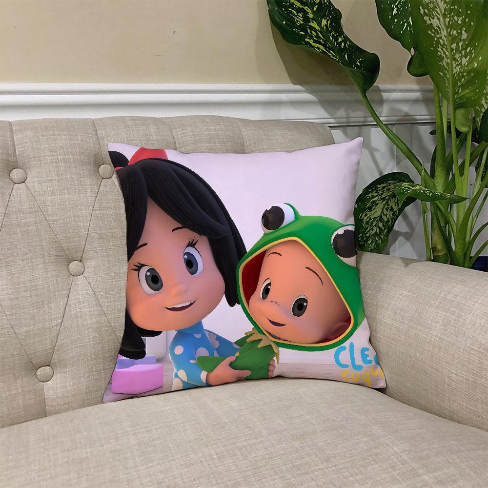 C-Cleo cushion cover Square Sofa Cushion Cartoon Cover Casual Skin-Friendly Comfortable Pillow C-Cuquin Cover