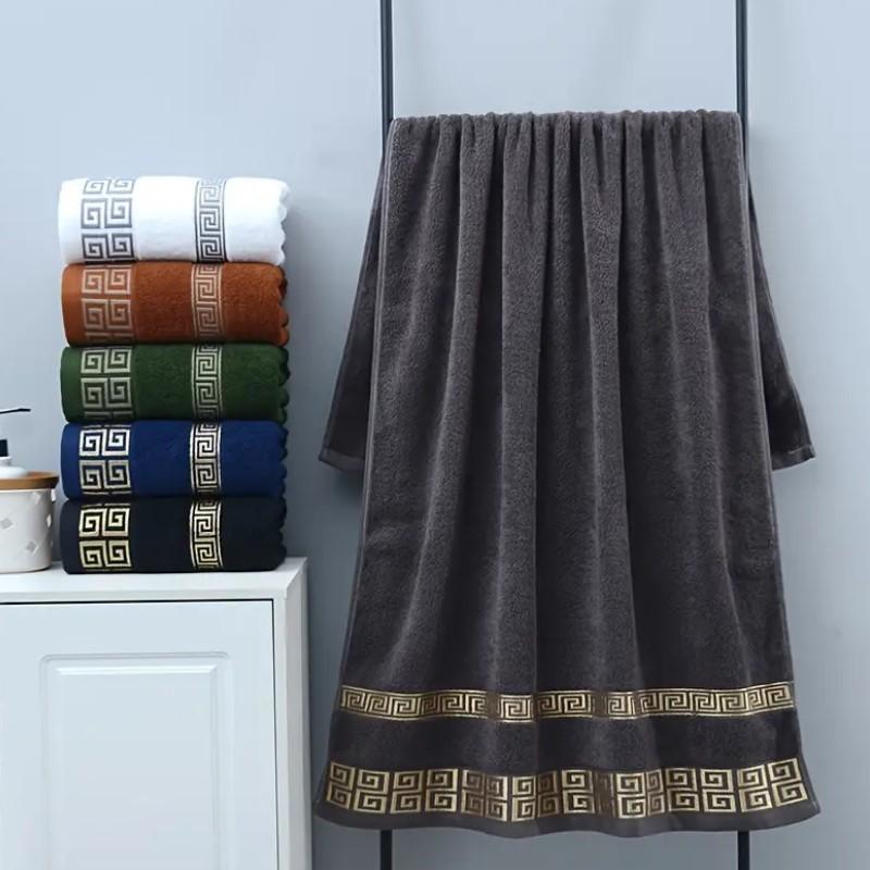 1/4/6 Stück Badehandtücher Set Großes Badetuch 70x140cm/Hand-Gesichtstuch 34x74cm Weihnachtsgeschenk Sport Zuhause Hotel Handtücher Set