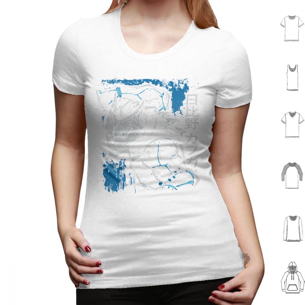 Kaiju Kafka Hibino T Shirt 6xl Cotton Cool Tee Kafka Hibino Kaiju Kaiju No 8 Silhouette Figure Sketch Defense Force Dark Blue