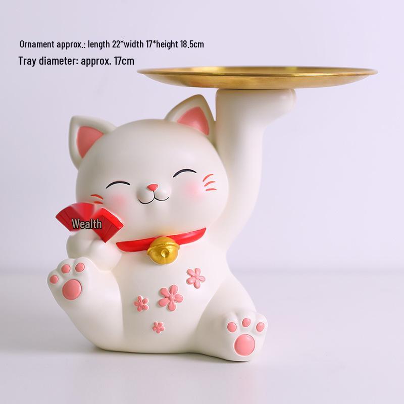 Орнамент-брелок  Кот удачи  для дома и офиса