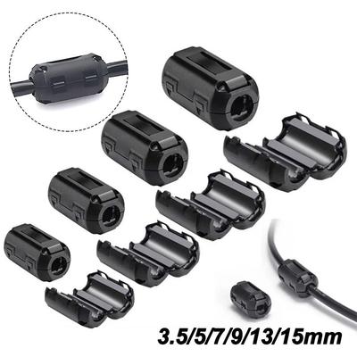 10pcs Nickel-Zinc Material Degaussing Filter Ui850 UI850 Buckle Filter Ferrite Core Choke  For Cable