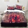 3D Print Supernatural Logo Bedding Set Duvet Cover Bed Set Quilt Cover Pillowcase Queen Size Boys Adult Bedding Set
