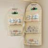 Multi-Layer Hanging Socks Organizer Closet Pocket Hanger Hanging Storage Bag For Underwear Socks Closet Clothes Storage