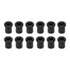 12PCS Guitar Through Body Ferrules Replacement Metal String Bushing for Electric Guitar