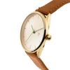 CHEAPO X Skateistan NAWROZ Watch (Gold/Brown Leather) [Officially Imported]