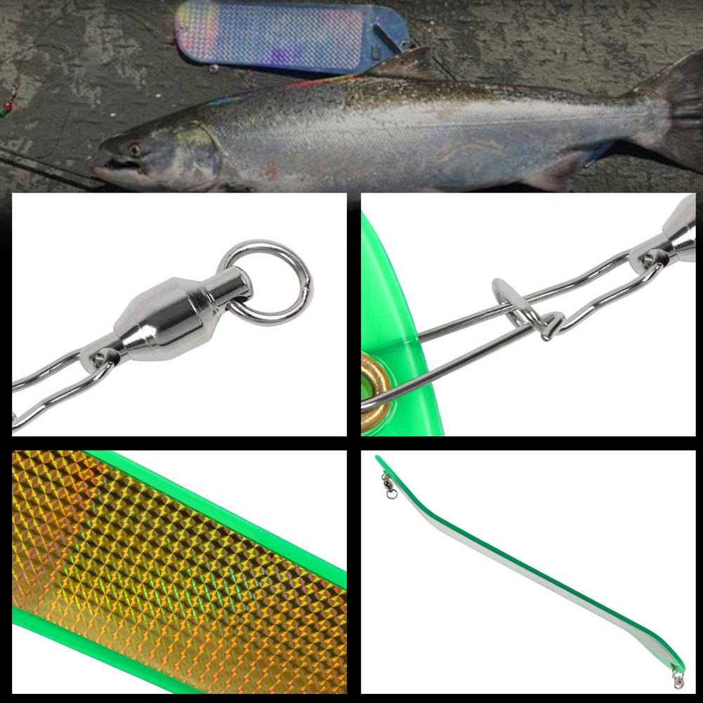 Schleppangeln Tauchen Flash Board Lachsangeln Blinker Köder Blinker zum Schleppangeln Lachsangeln Zubehör