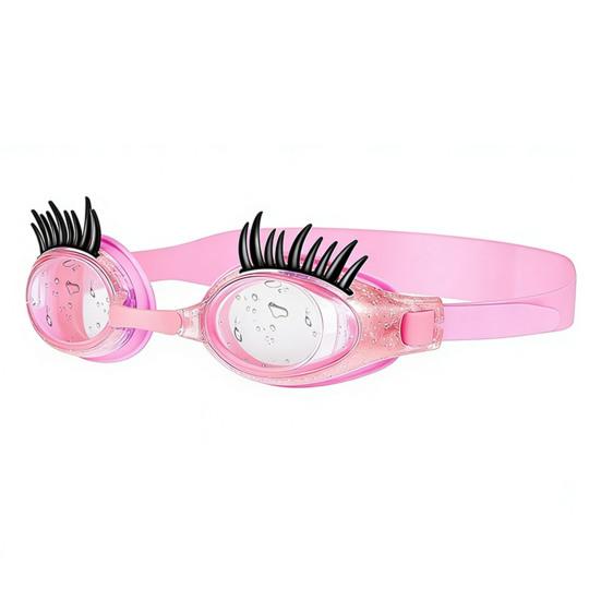 

Children Swim Goggles with Eyelashes Waterproof No Leakage Anti-Fog Clear Lens Boys Girls Silicone Swim Goggles Diving Snorkeling Equipment