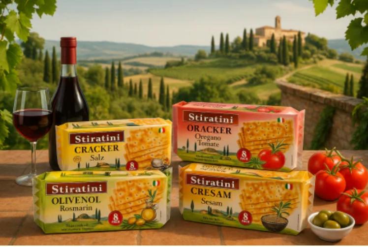 Stiratini Sesame Crackers 250 G
